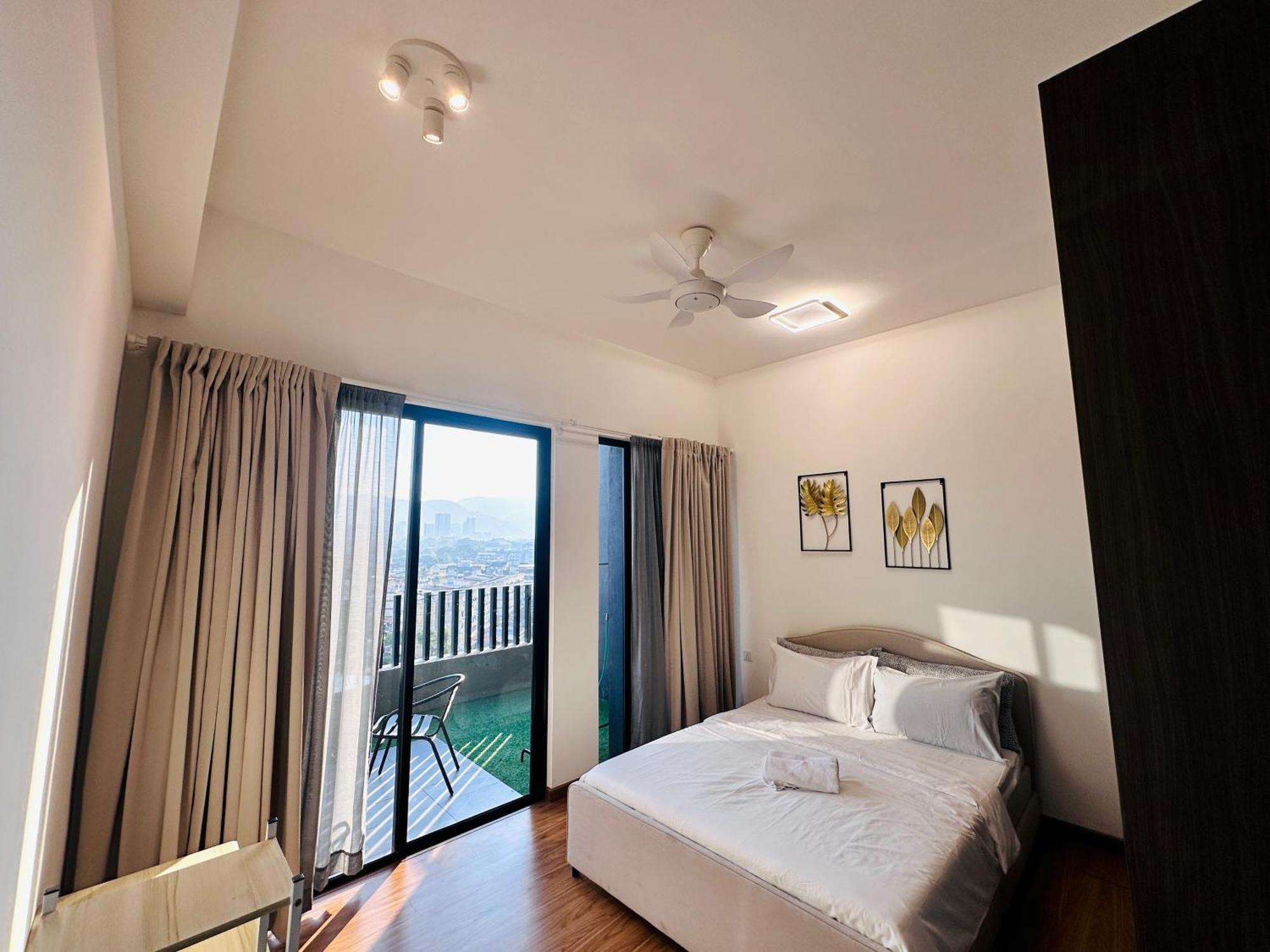 New Georgetown Instagramable 2Br Homestay For 10Pax 无敌美景两房民宿 Beacon Executive Suite Exterior foto
